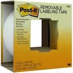 3M&amp;trade; Post-it Labeling Tape 695, 2&quot; x 36 yds, White 06951