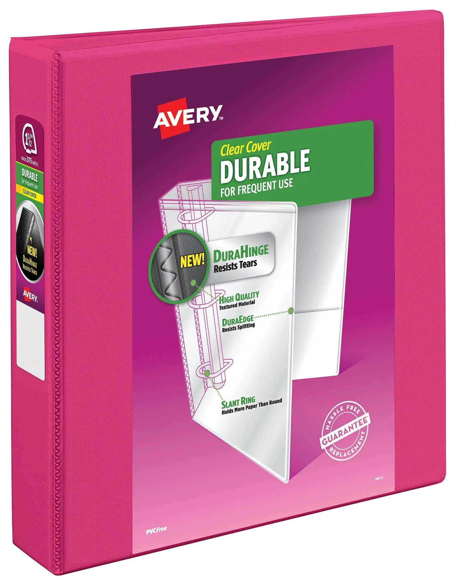 Avery Durable View Binder 220-Sheet Capacity Blue (17014) | Avery.com