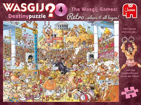 Wasgij Retro Destiny 4 1000 Piece Jigsaw Puzzle