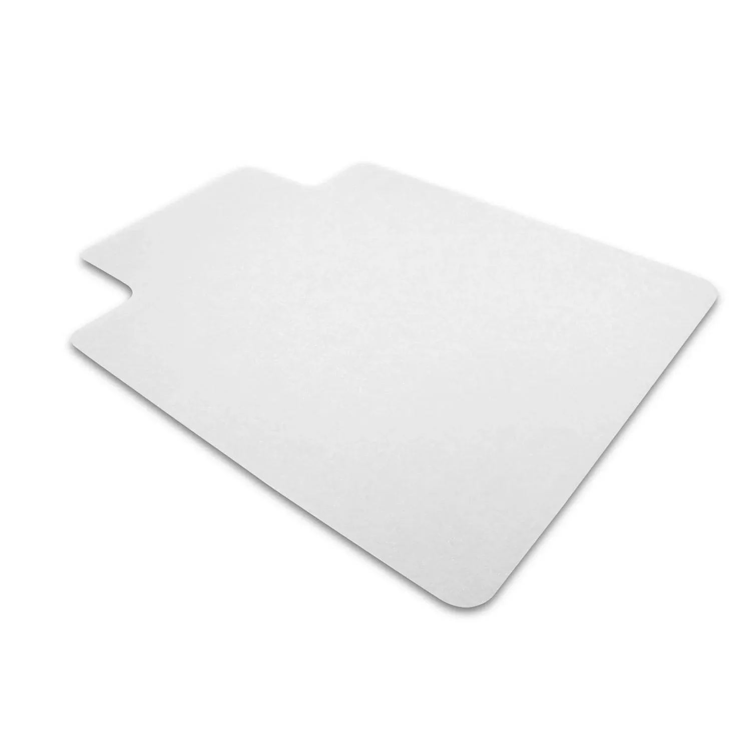 Floortex Advantagemat Vinyl Lipped Chair Mat for Hard Floor - 45" x 53"