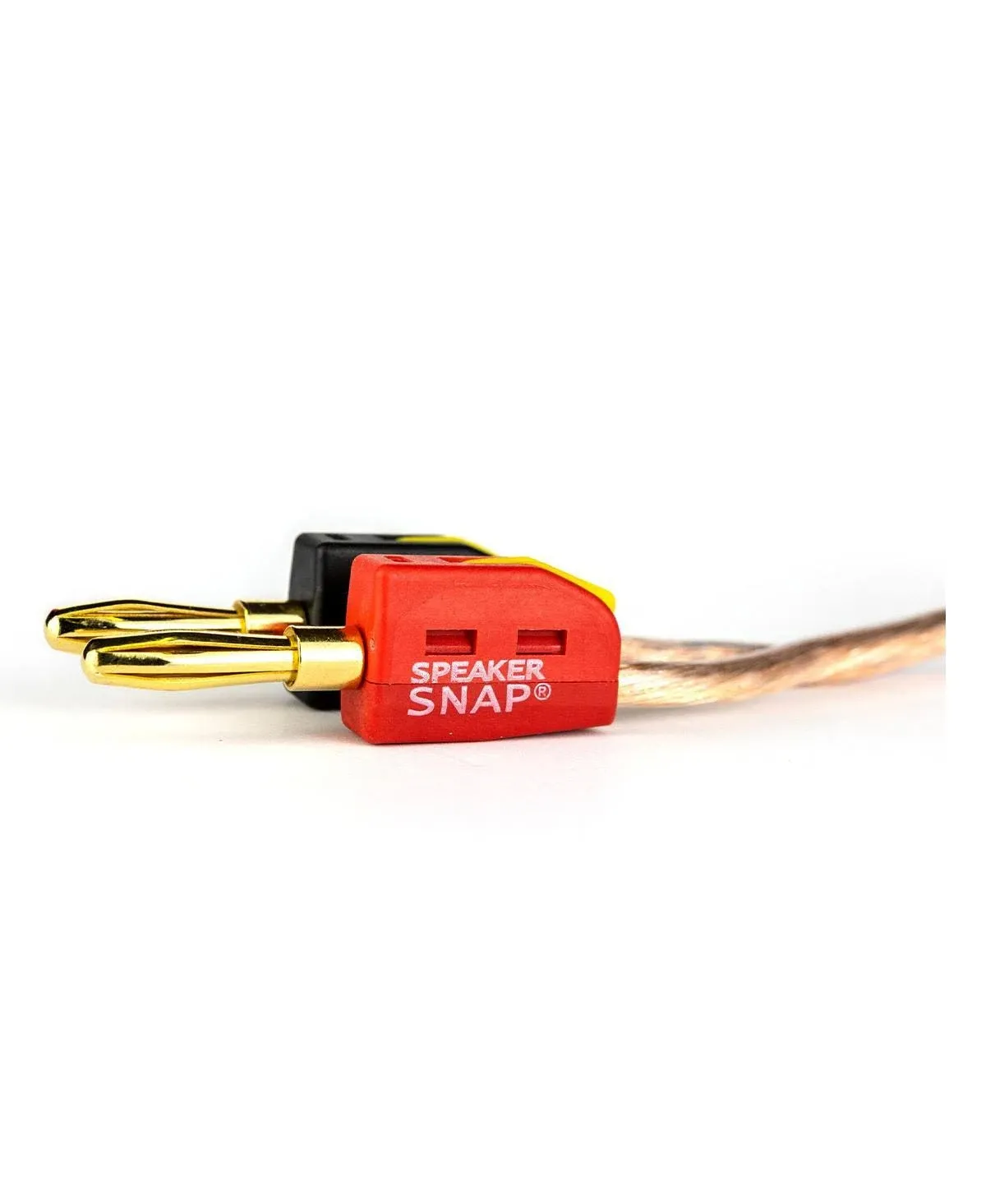 Speaker Snap 100 Count of Fast & Secure Banana Plugs, Gold Plated, 12-24 AWG, for ...