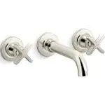 Castia by Studio McGee Wall-Mount Bathroom Sink Faucet Trim, 1.2 GPM Vibrant ...