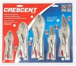 Crescent CLP5SETN 5-Piece Locking Plier Set