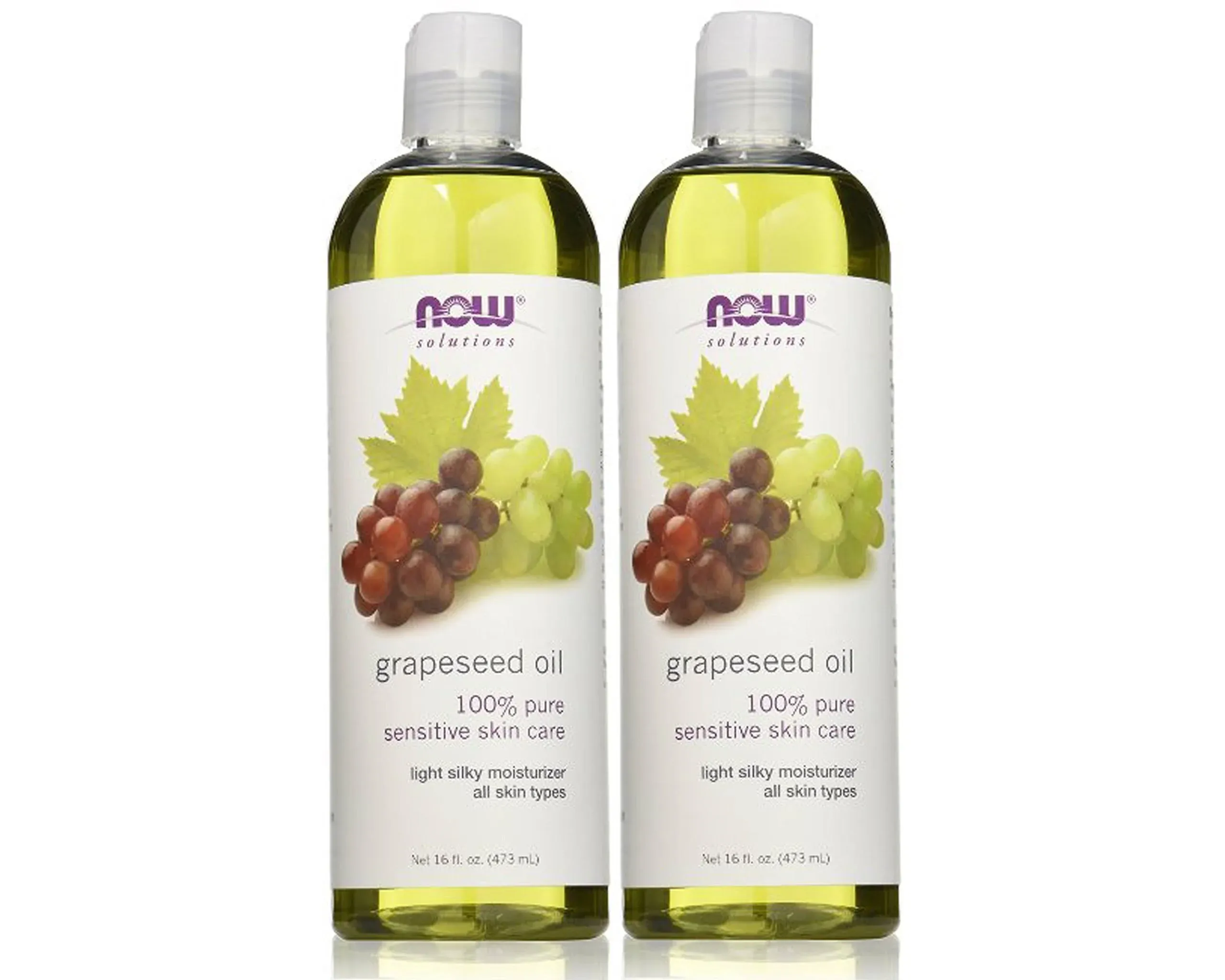 Now Foods Grape Seed Oil, 32 oz (16oz X2)