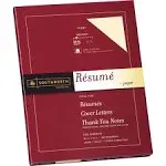 Southworth 100% Cotton Resume Paper