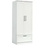 Sauder HomePlus Wardrobe Armoire, Soft White