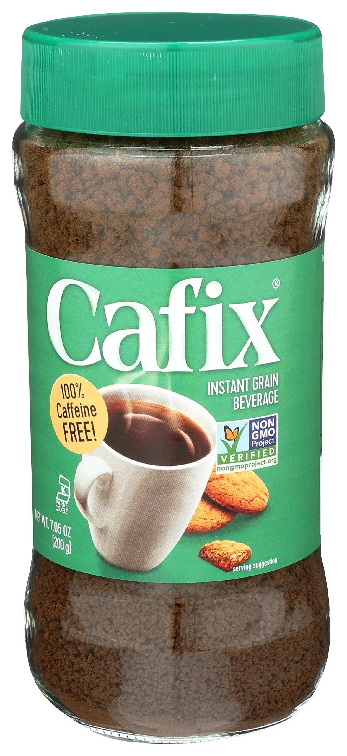 Cafix Coffee SUBSTITUTE Crystals Jar 7.05 Ounces