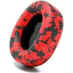 Arctis Nova Pro Wireless Ear Cushions - Upgraded Pu Leather Extra Thick, Red Camo