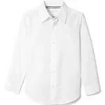 French Toast Boys Long Sleeve Classic Dress Shirt, Size: 10, White