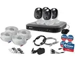 Swann 8-Channel 4-Camera 4K Ultra HD DVR Security Surveillance System