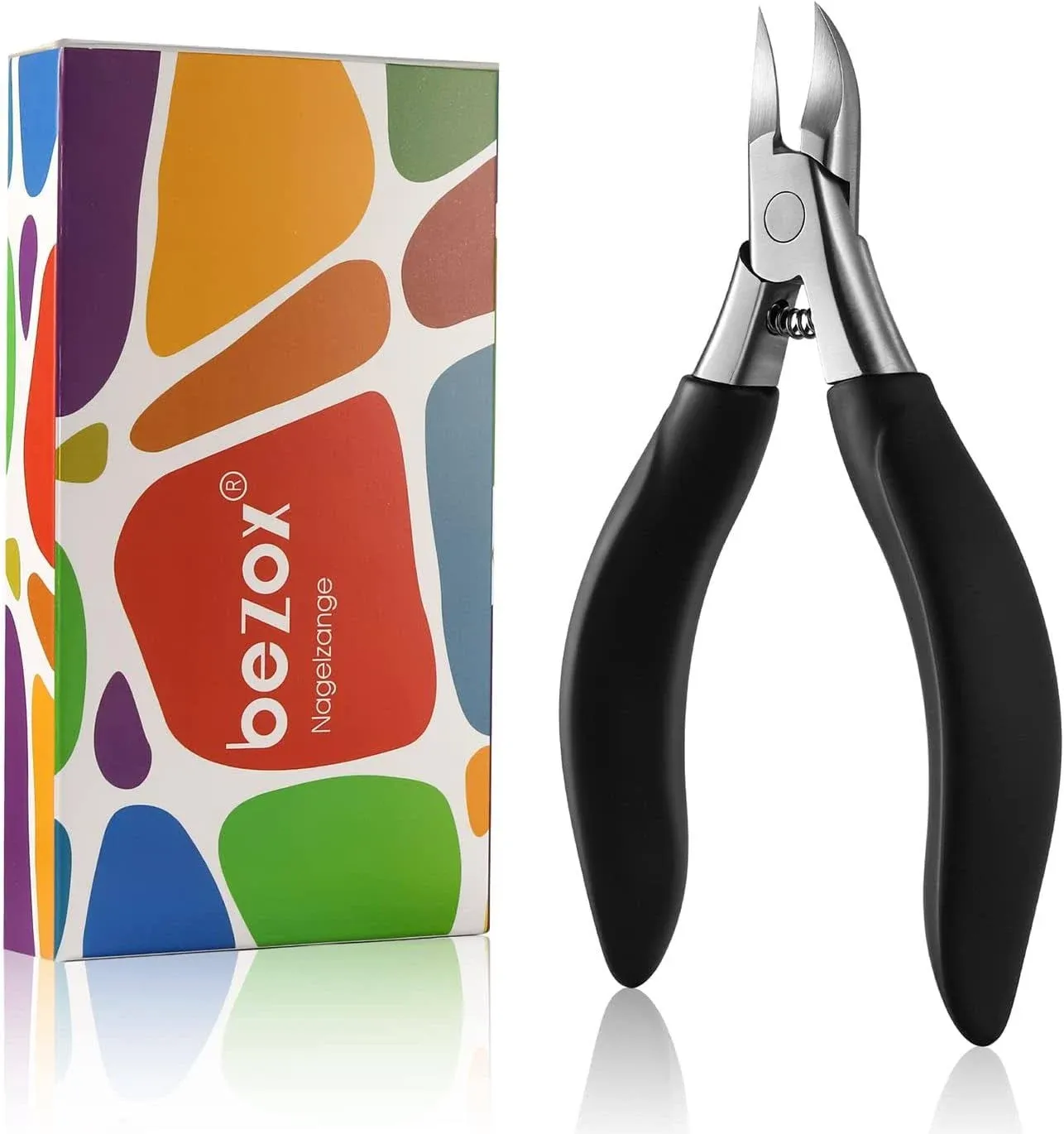 BEZOX Toenail Clippers for Thick Toenail Ingrown Nails Thick Finger Nail Clippers