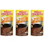 Tony Chachere Instant Gravy Mix, Creole, Roux, 3 Count