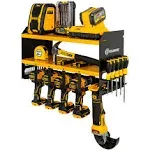 Power Tool Organizer &amp; Storage Wall Mount Heavy Duty Metal Drill Holder &amp; Cordle