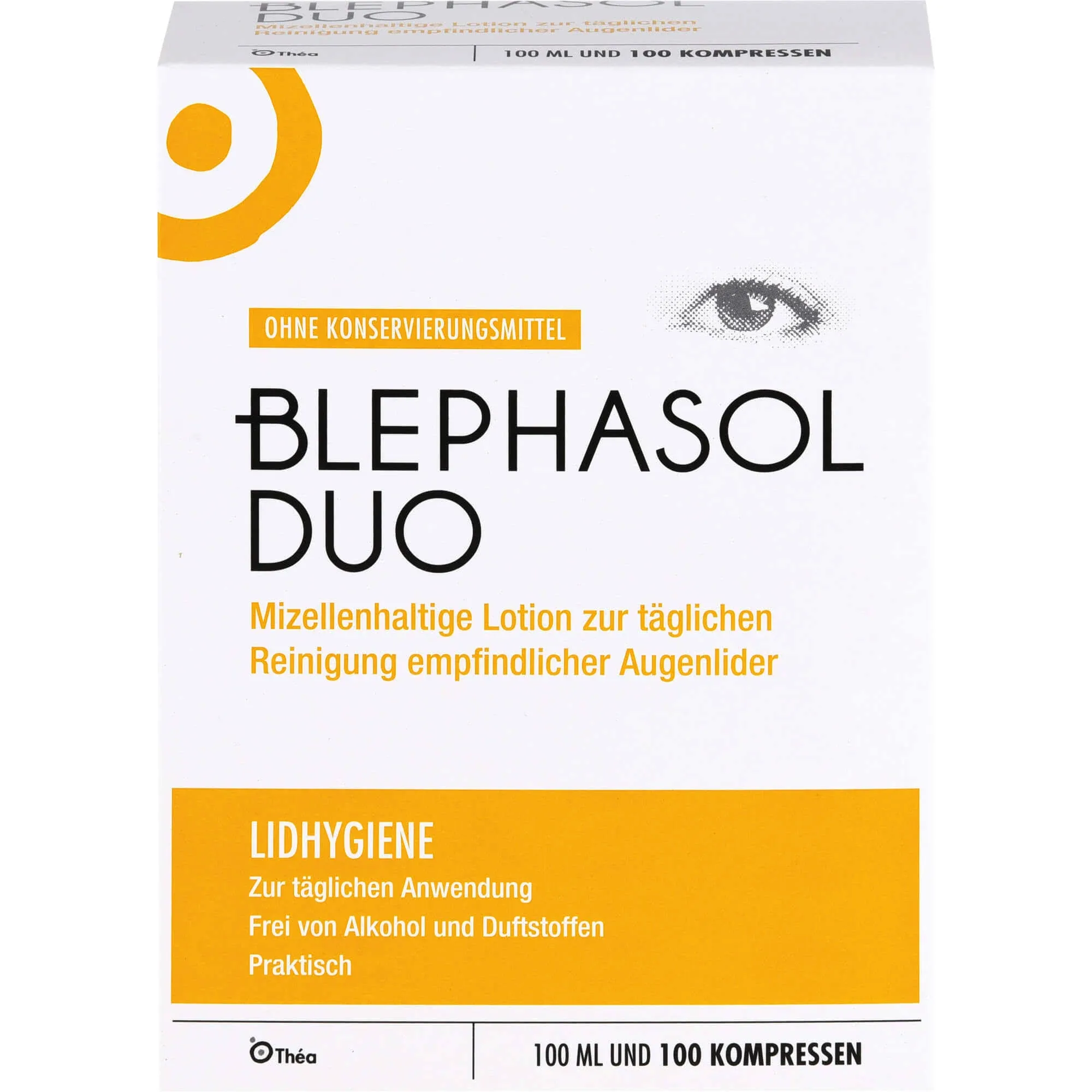 Blephasol Duo 100ml & 100 cotton pads | EasyMeds Pharmacy