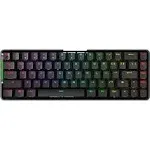 ASUS ROG Falchion NX 65% Wireless RGB Gaming Mechanical Keyboard | ROG NX Red Linear Switches, PBT Doubleshot Keycaps, Wired / 2.4G Hz, Touch Panel, Keyboard Cover Case, Macro Support