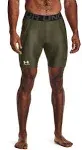 Men's Heatgear Compression Shorts - Black, XXL, Under Armour