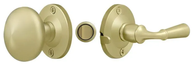 Deltana SDL980U10B Round Storm Door Latch Tubular Lock, Oil Rubbed Bronze