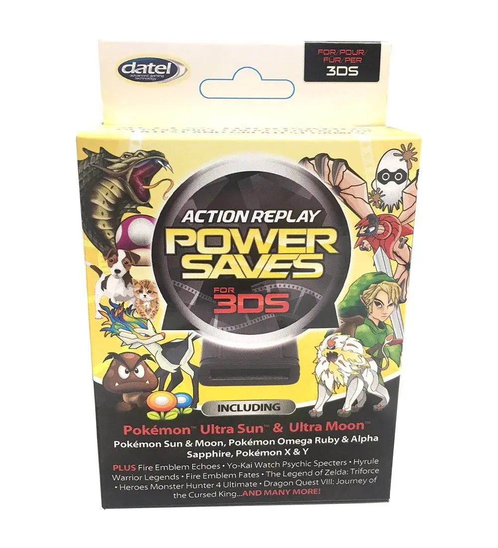 Datel Action Replay Power Saves (Nintendo 2DS / 3DS XL / 3DS)