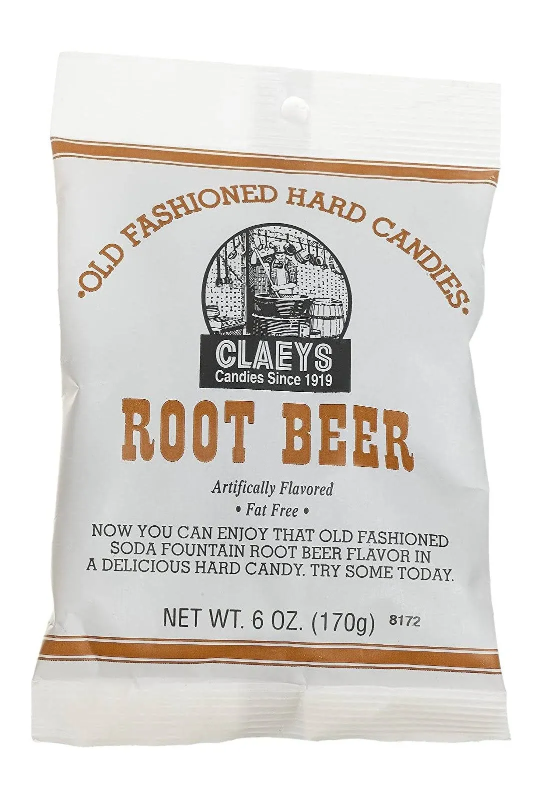 Claey&#039;s, Old Fashioned Hard Candy Root Beer, 6 oz