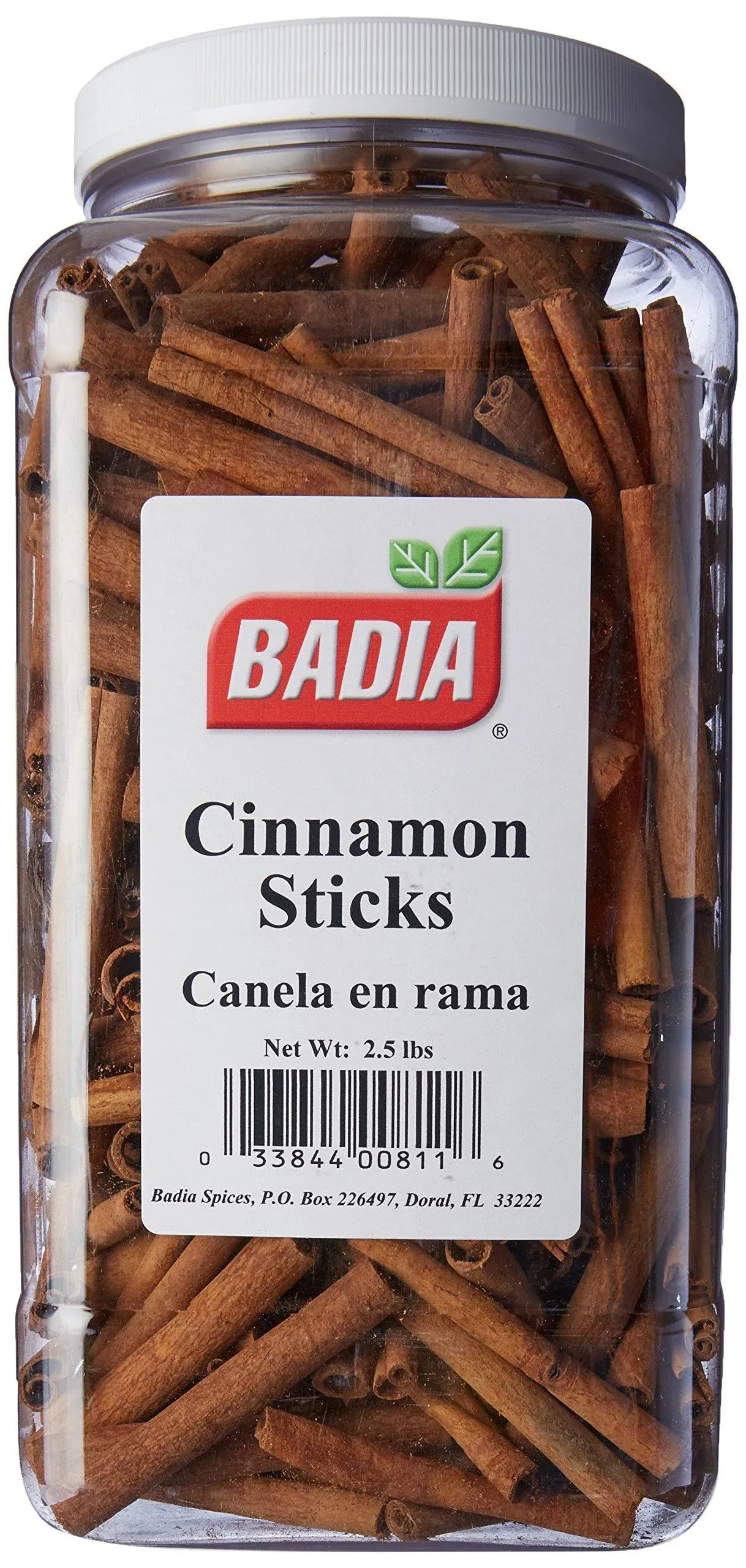 Badia Cinnamon Sticks 2.5 lbs