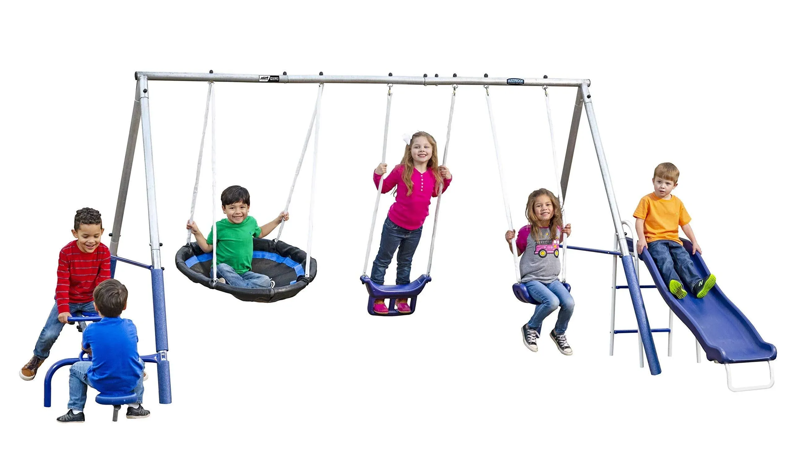 XDP Recreation Free N' Swing Swing Set