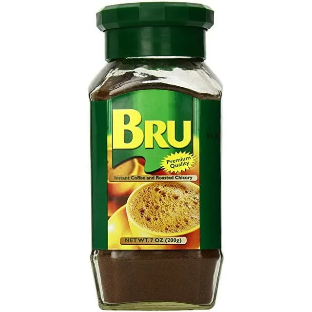 Bru Instant Coffee and Roasted Chicory - 7 oz