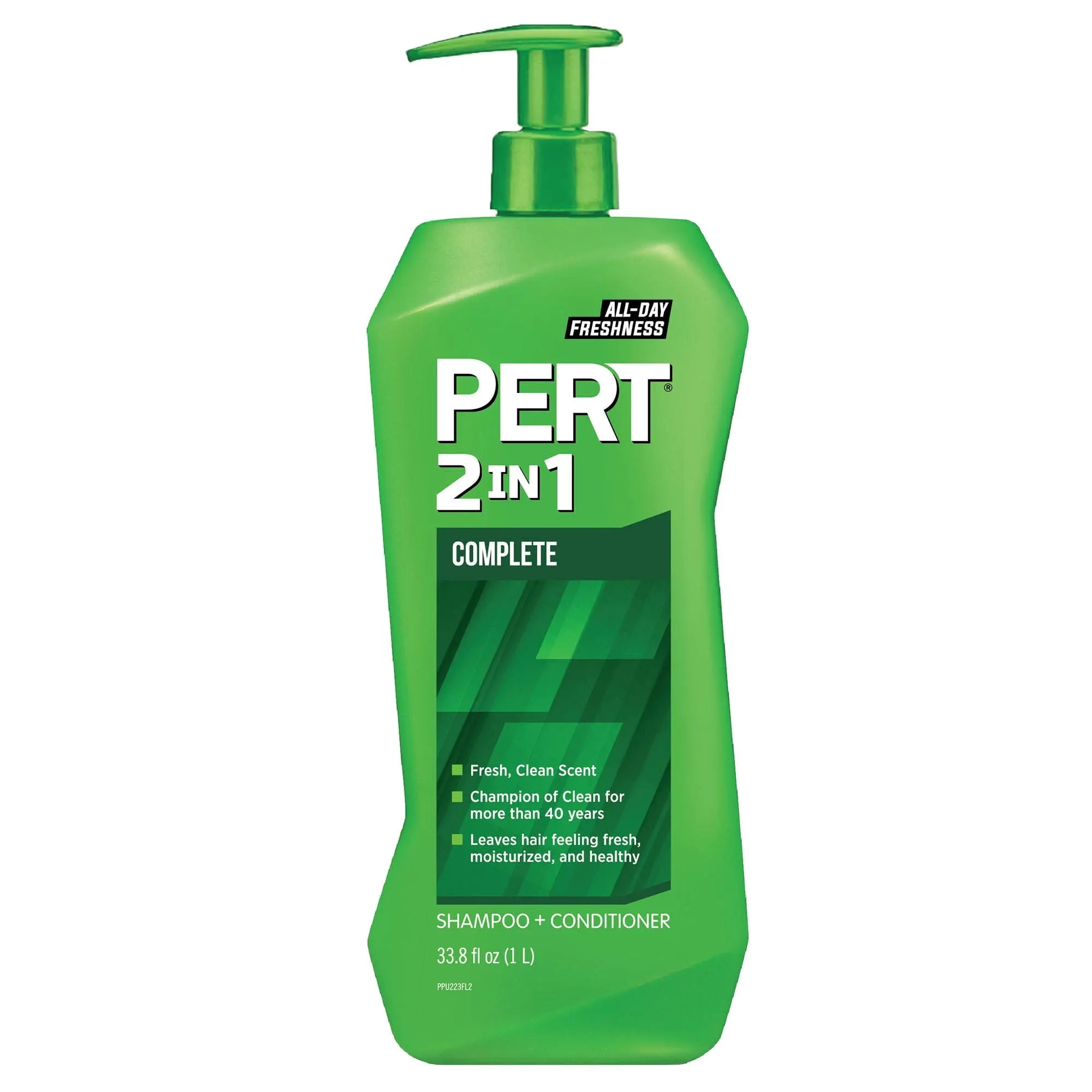 Pert Plus Shampoo & Conditioner, 2-in-1, Classic Clean, for Normal Hair - 33.8 fl oz