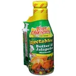 Tony Chachere's Injectable Marinade, Butter & Jalapeno - 17 fl oz