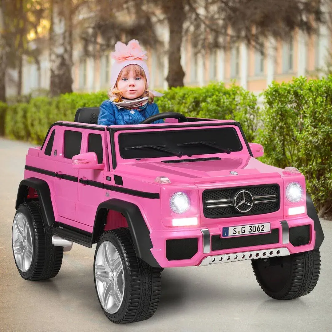 Costway Licensed Mercedes-Benz EQG Kids Ride On Car