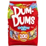 Dum Dums Lollipops Variety Flavor Mix 300 Count Bag