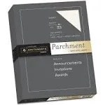 Southworth Parchment Specialty Paper, 32 lb, 8.5 x 11, Ivory, 250/Pack