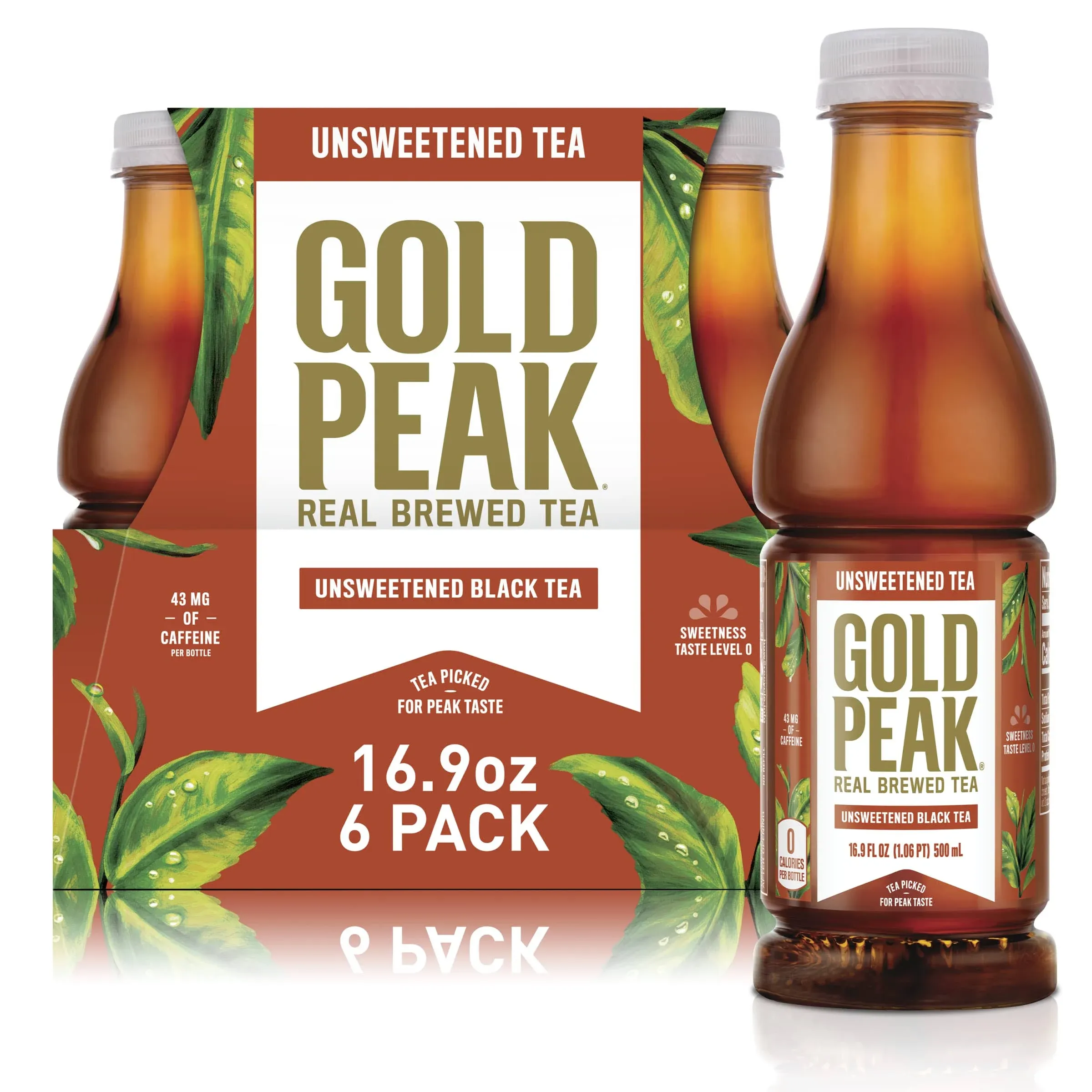 Tea Unsweet Tea 16.9 fl oz 6 Pack