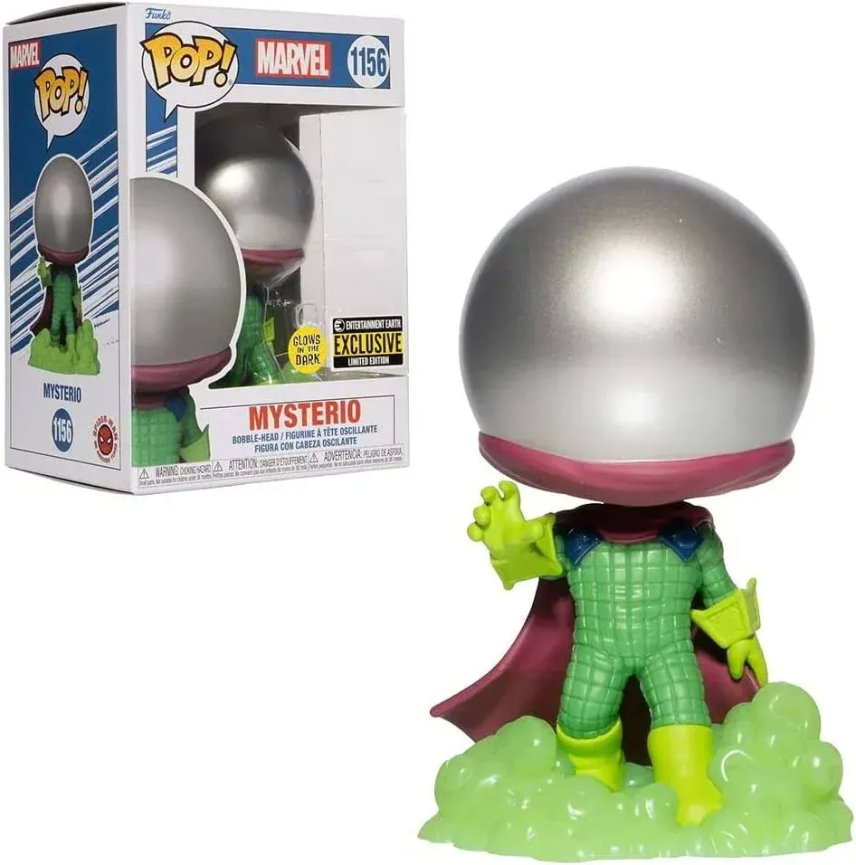 Funko Pop! Vinyl: Marvel - Mysterio (Glows In The Dark) - Entertainment Earth...