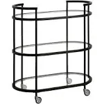 Leif Bar Cart - Blackened Bronze