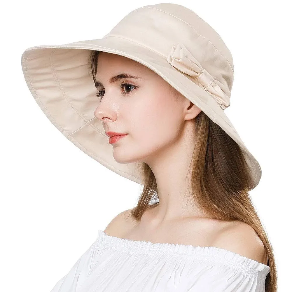 Comhats Summer UPF50+ Sun Hats for Women Large, 69038_beige 