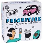 Priorities: The Hilarious New Party Game of Absurd Choices That Gets Everyone Laughing – Party Games for Adults and Teenagers- Card Games