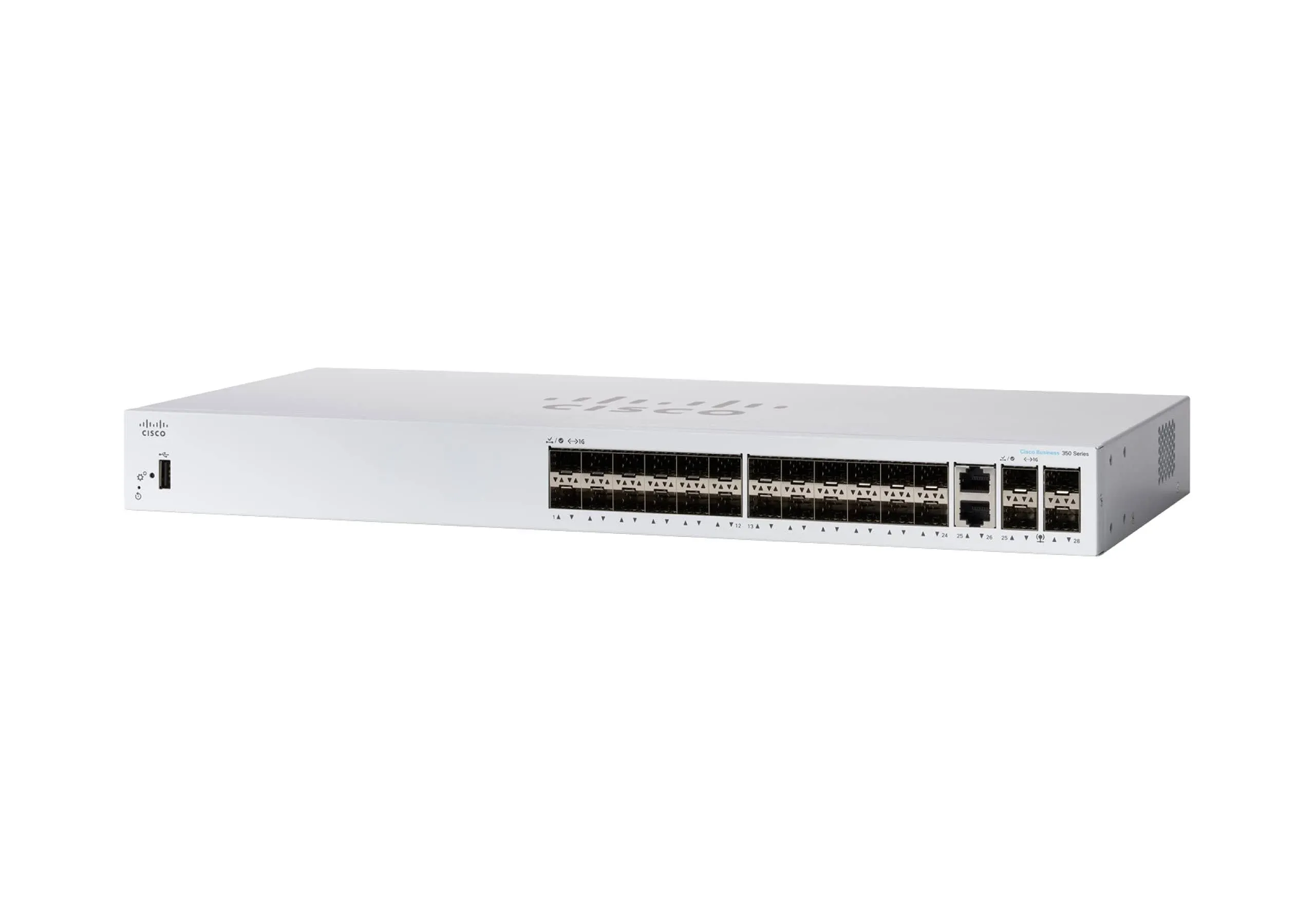 CISCO DESIGNED Business CBS350-24S-4G Managed Switch | 24 Port 1G SFP | 2x1G Combo | 2x1G SFP | Limited Lifetime Hardware Warranty (CBS350-24S-4G-NA)