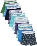 Fruit of the Loom Toddler Boys Eversoft Boxer Briefs Assorted (10 Pack)