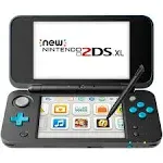 Nintendo 2DS XL Handheld Game Console, Black/Turquoise