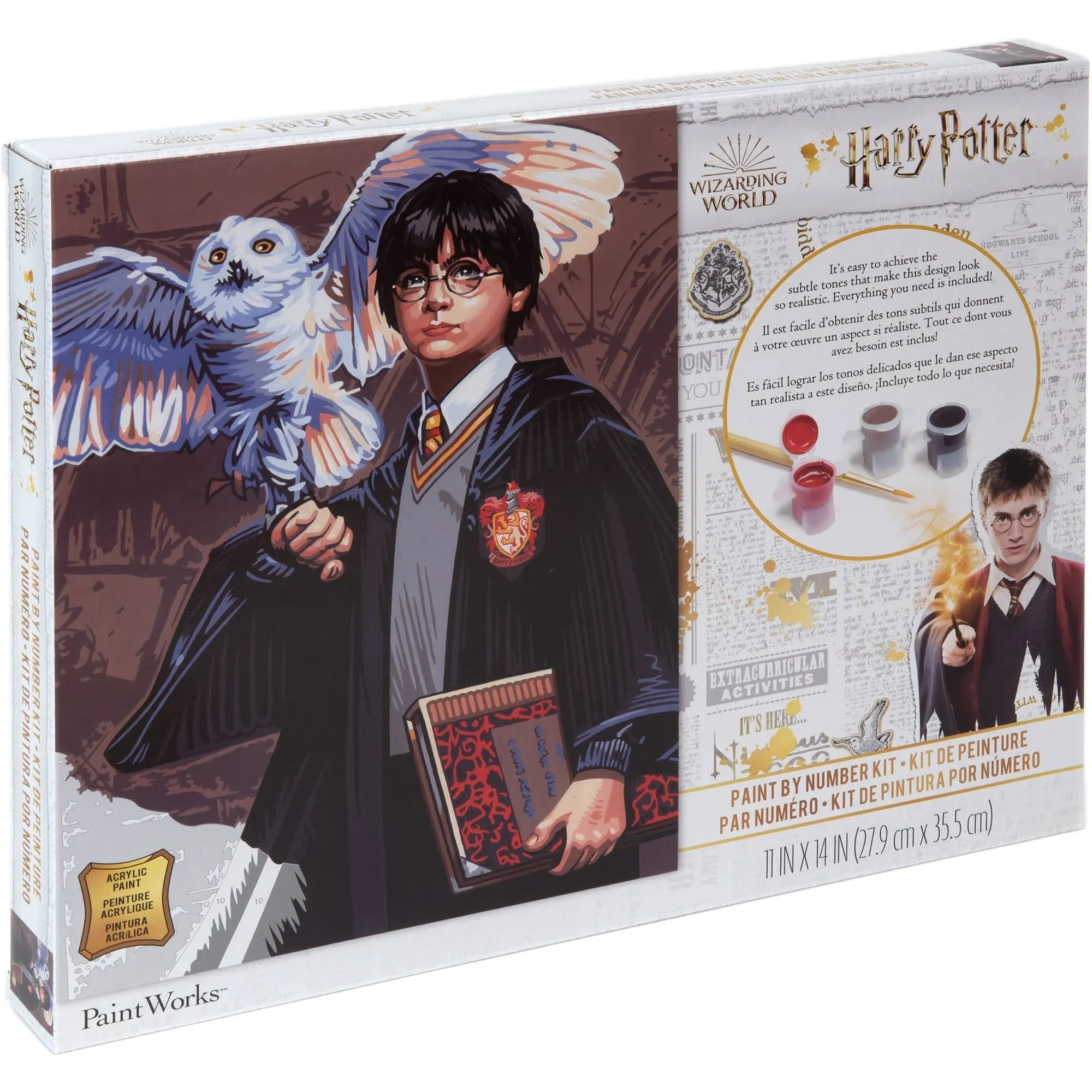 Dimensions Harry & Hedwig Art & Craft Paint by Number