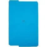 Staples File Folders 1/3-Cut Tab Letter Size Blue 100/Box