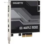 Gigabyte GC-Maple Ridge RIDGE Thunderbolt 4 Expansion card PD3.0 Standard DP 1.4