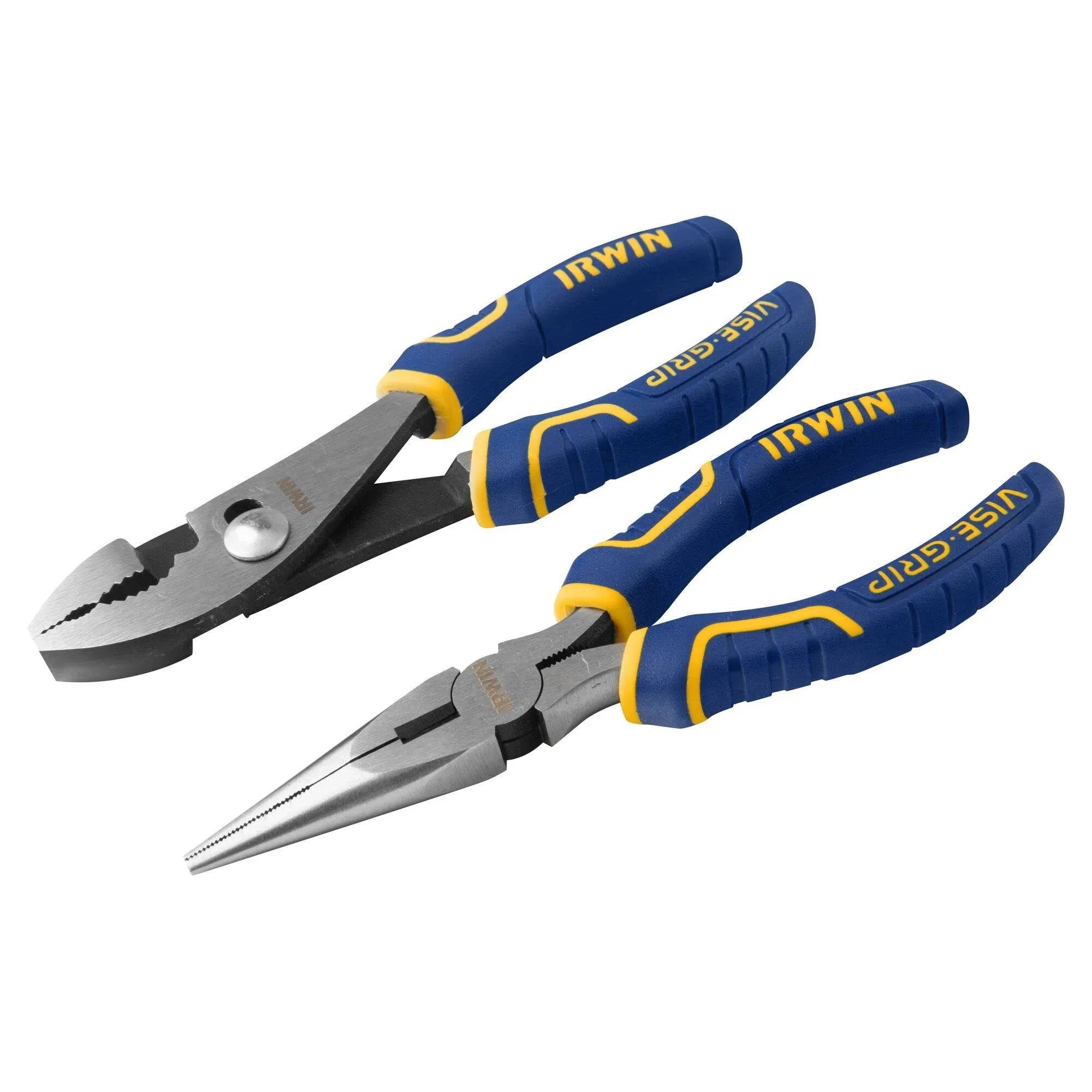 Irwin - 2078702 - Vise-Grip 2/pc. Alloy Steel Professional Pliers Set 6 in. L Blue