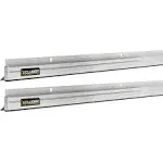 Xcluder 36&#034; Low-Profile Door Sweep, Aluminum 2-Pack – Seals Out Rodents &amp; Pests