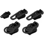 Zipper Pull Replacement - 5pcs Black Narrow - Instant Zipper Replacement Slid...