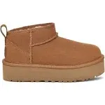 Kids Ugg Classic Ultra Mini Platform Chestnut / 6