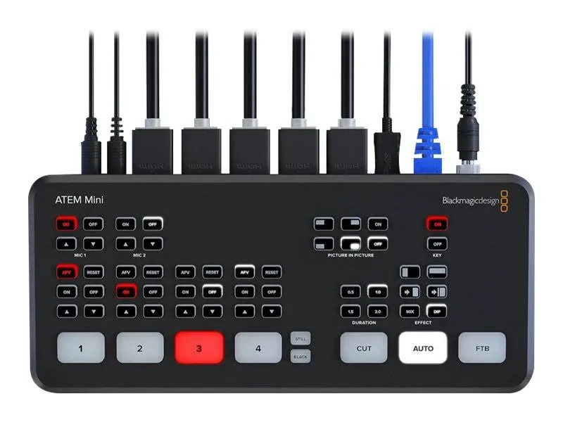 Blackmagic Design Atem Mini Pro HDMI Live Stream Switcher