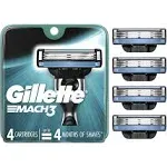 Mach3 Razor Refills for Men, 8 Razor Blade Refills