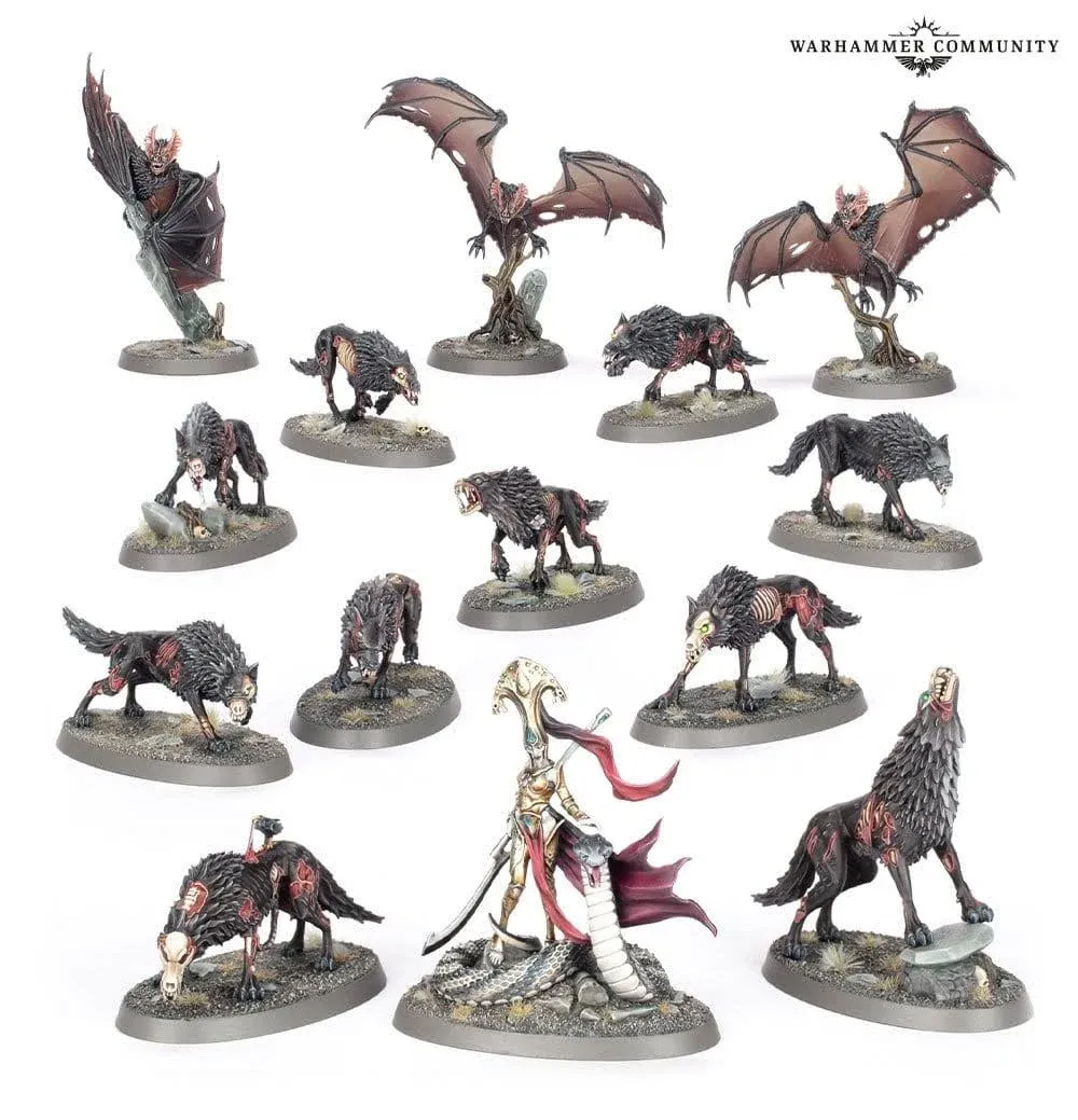 Age of Sigmar Soulblight Gravelords Fangs of The Blood Queen