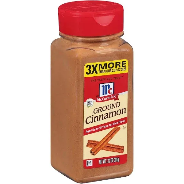 Mccormick Cinnamon, Ground - 7.12 oz